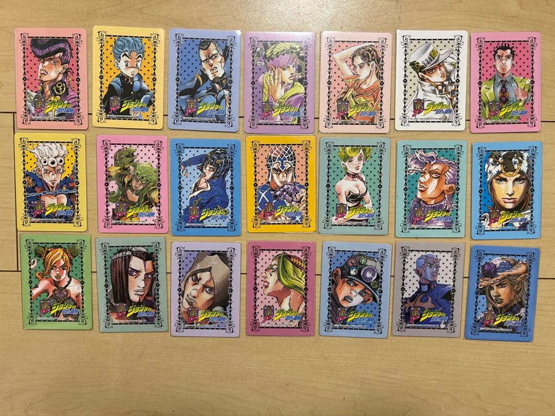 ジョジョの奇妙な冒険 25周年 グリココラボ メモリアルカードセット 40枚