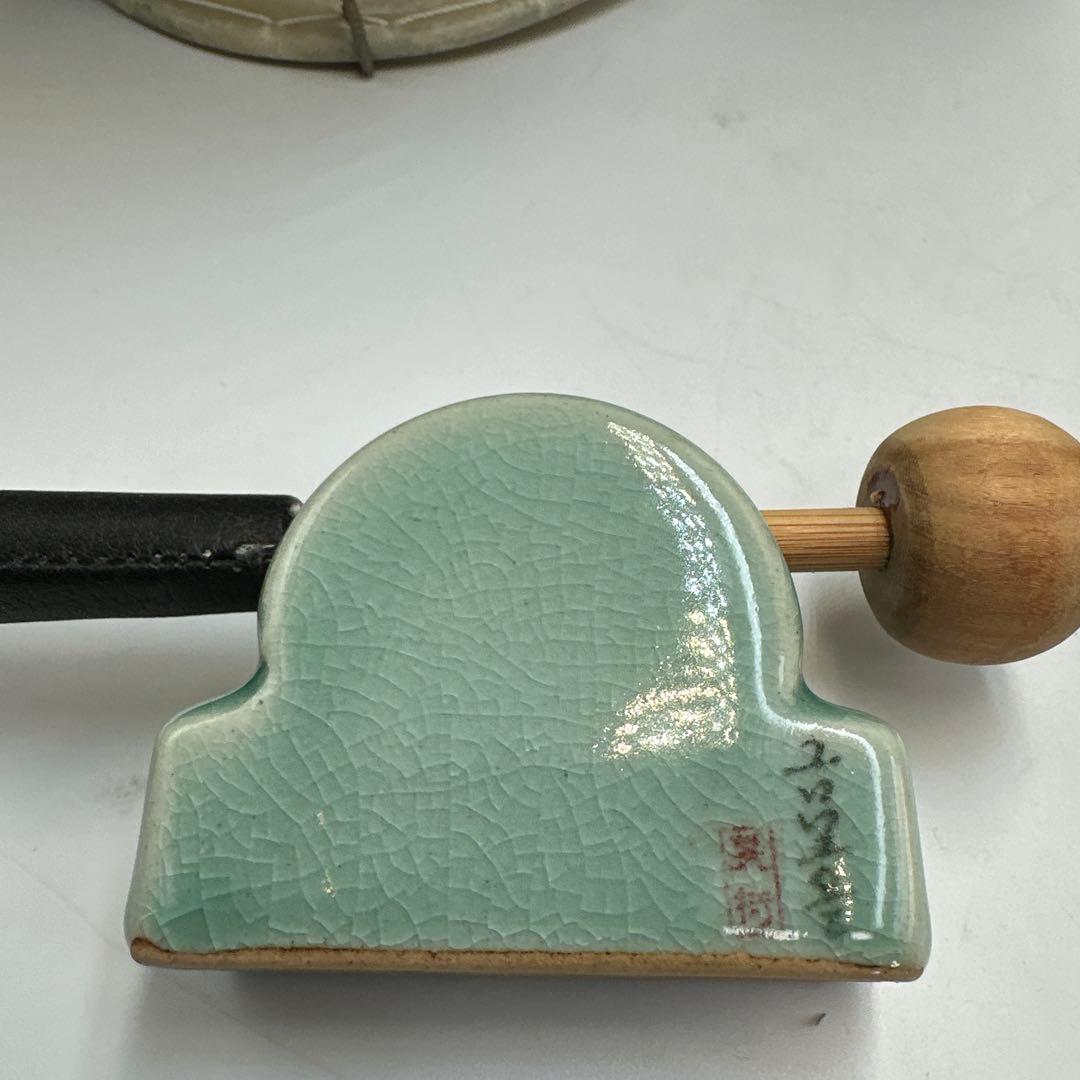 韓国民族楽器チャンゴ陶器製太鼓