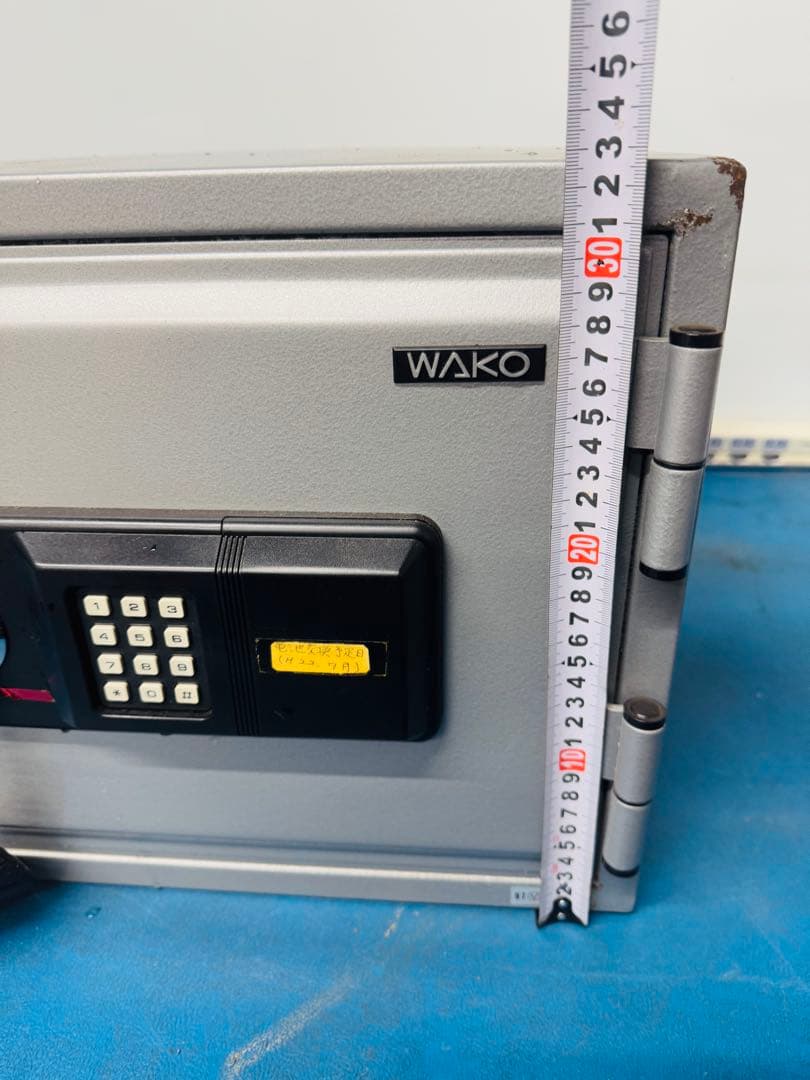 福岡発 Wako ワコー 耐火金庫 耐衝撃 小型 アンティーク ビンテージ
