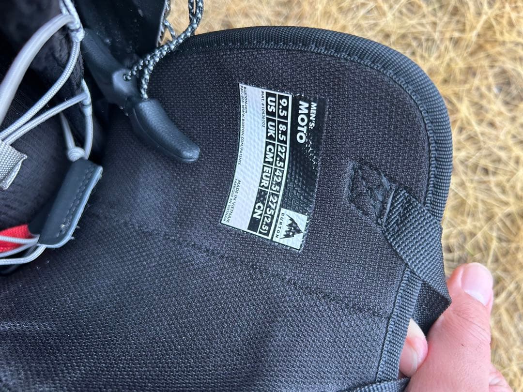 BURTON MOTO スノーボードブーツ ブラック US 9