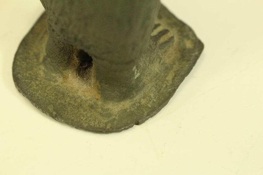 仏教 東南アジア スコータイ 古銅 仏像 高14.5cm 時代物(A429)