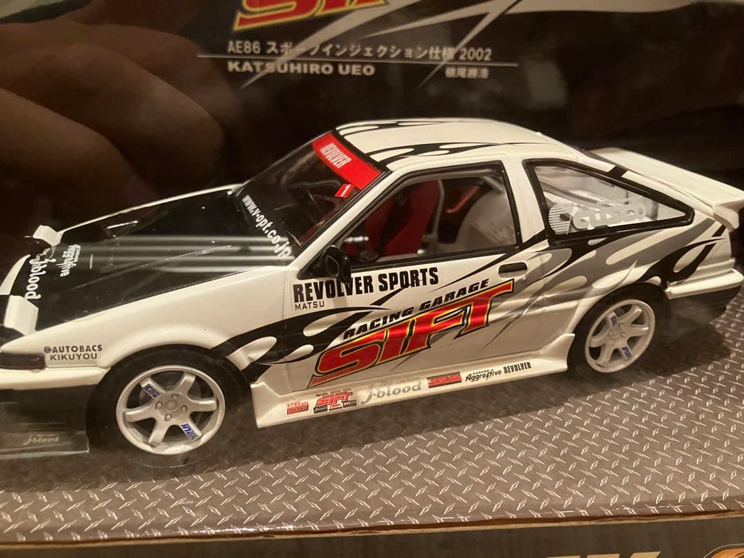 ミニカー Hot Works Racing D1 GRAND PRIX AE86
