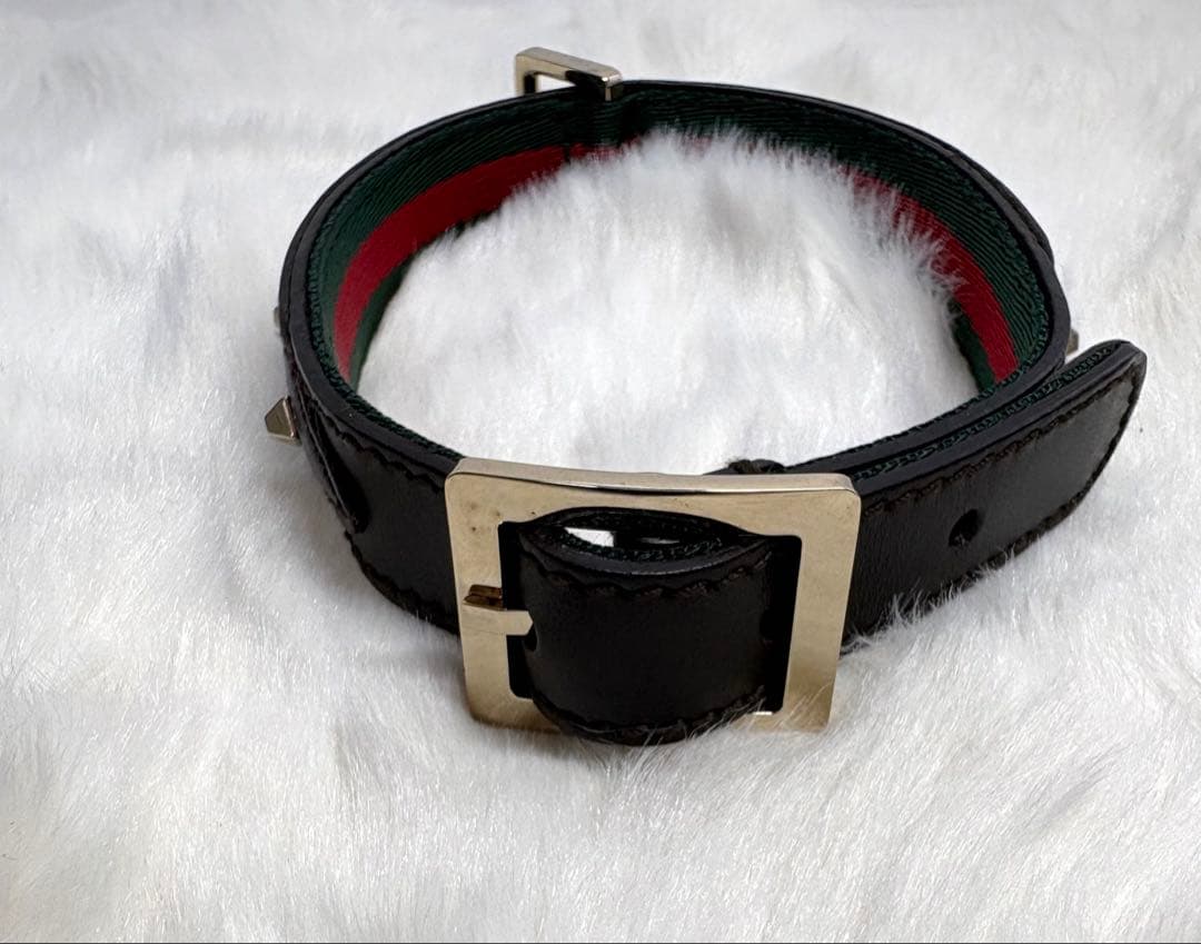 GUCCI激レアヴィンテージ 首輪リードセット