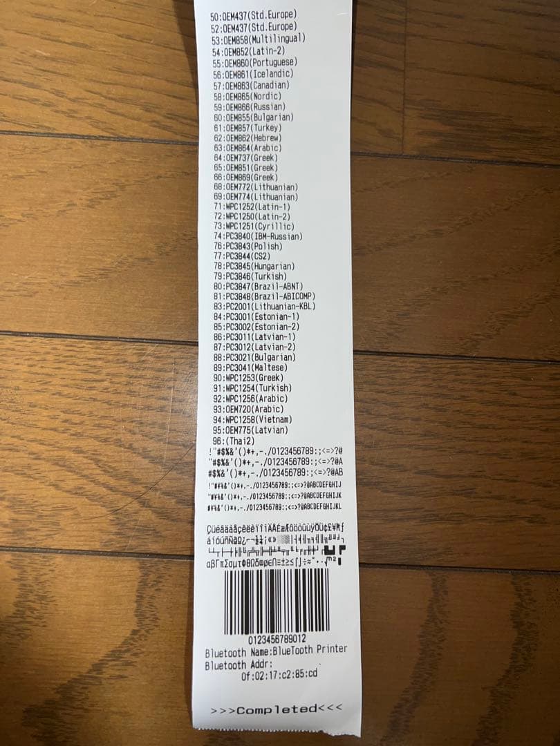 ミニサーマルプリンター　58mm