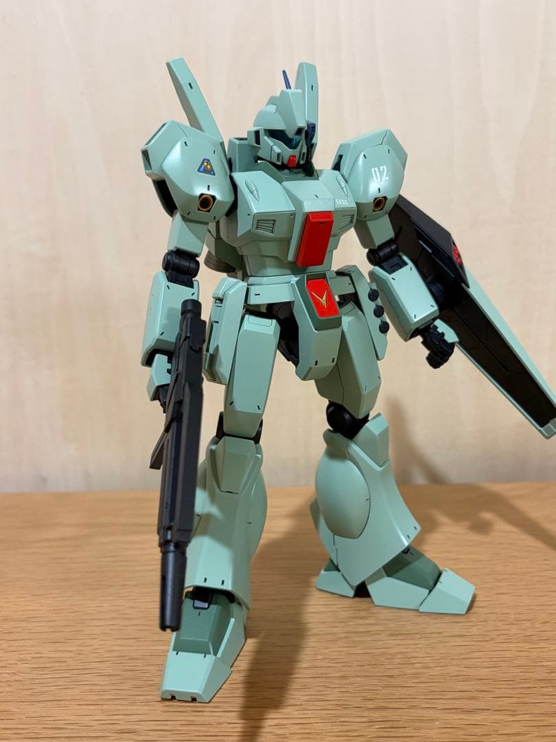 mgジェガン全塗装完成品　ユニコーンカラー