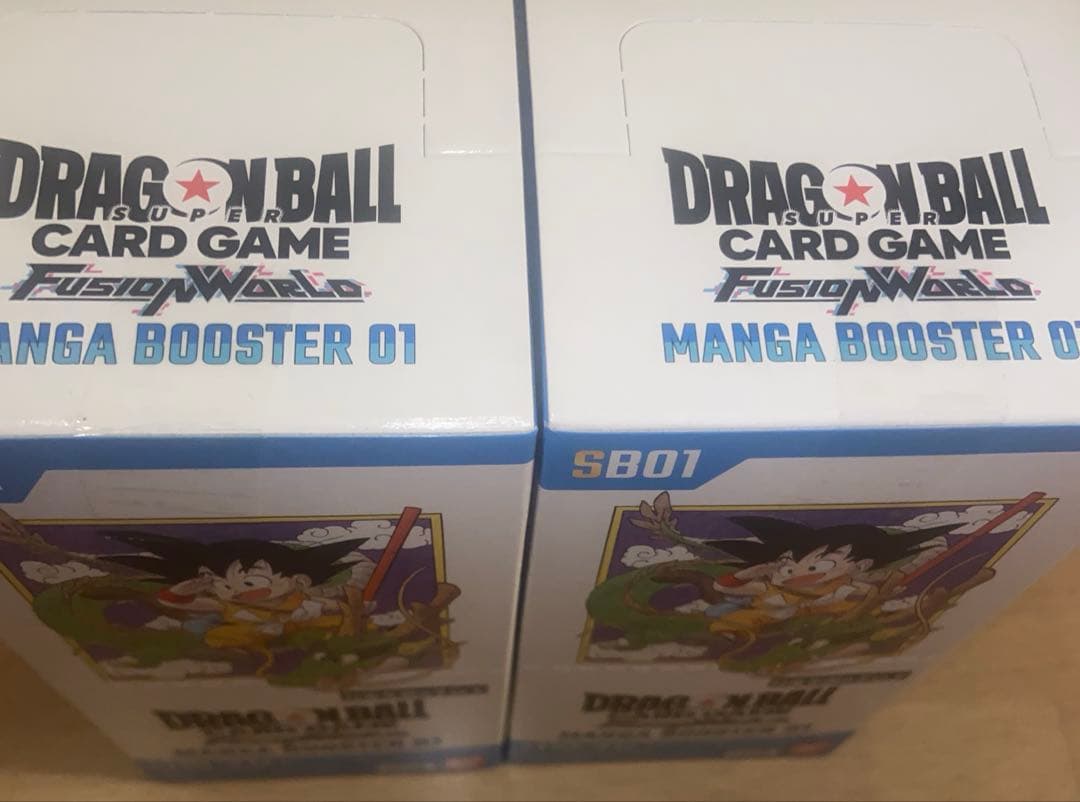 ドラゴンボールフュージョンワールド　マンガブースター01 2箱セット　テープあり