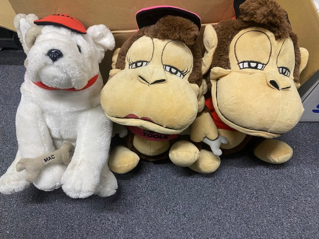 希少　マックツール　ぬいぐるみ　3体セット　フルセット　USA