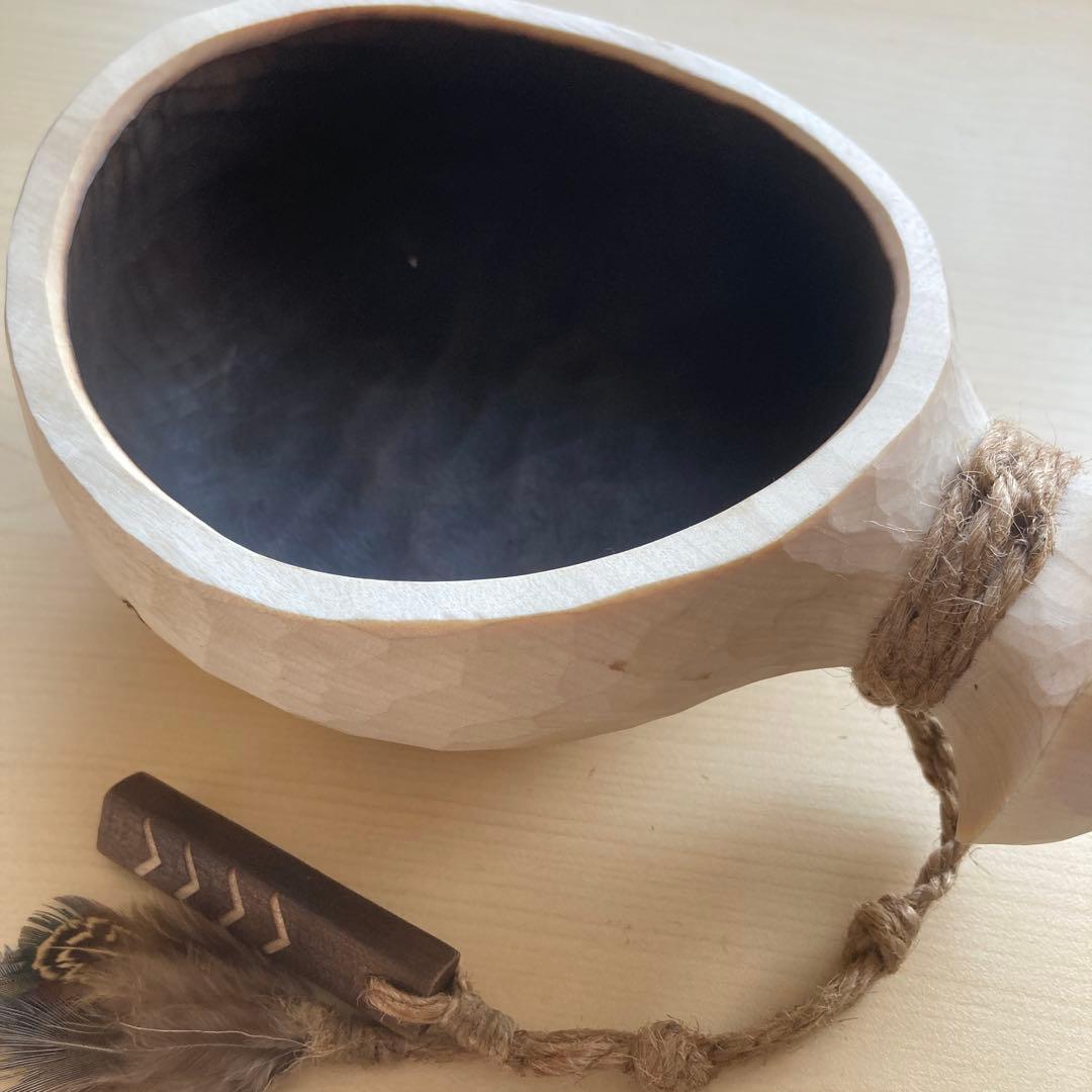 特注品【新品】ソウルオブシベリア　ボウルタイプ　大容量　ククサ　No.9011