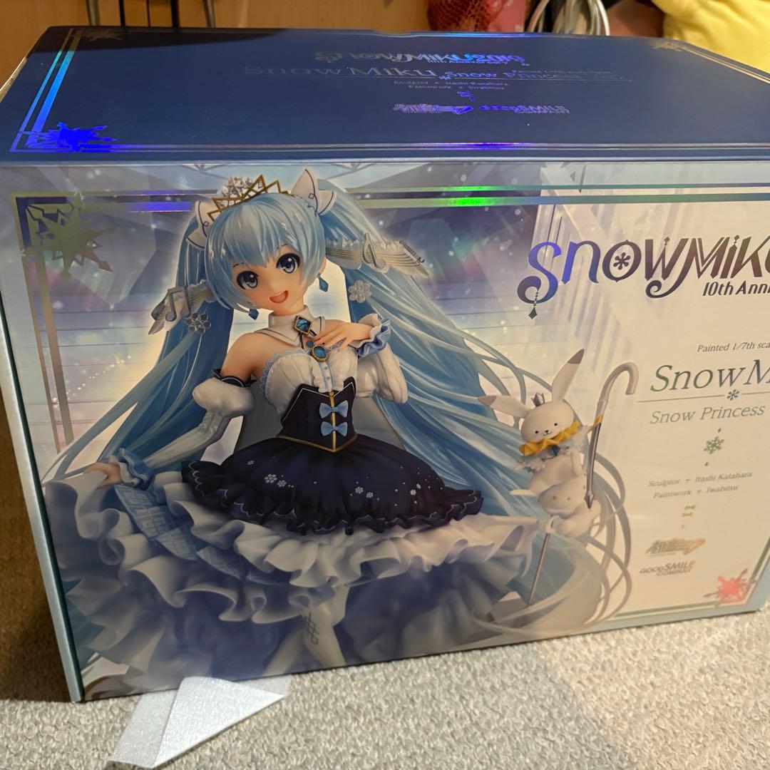 初音ミク 雪ミク  Princess Ver. 1/7スケール※開封済み