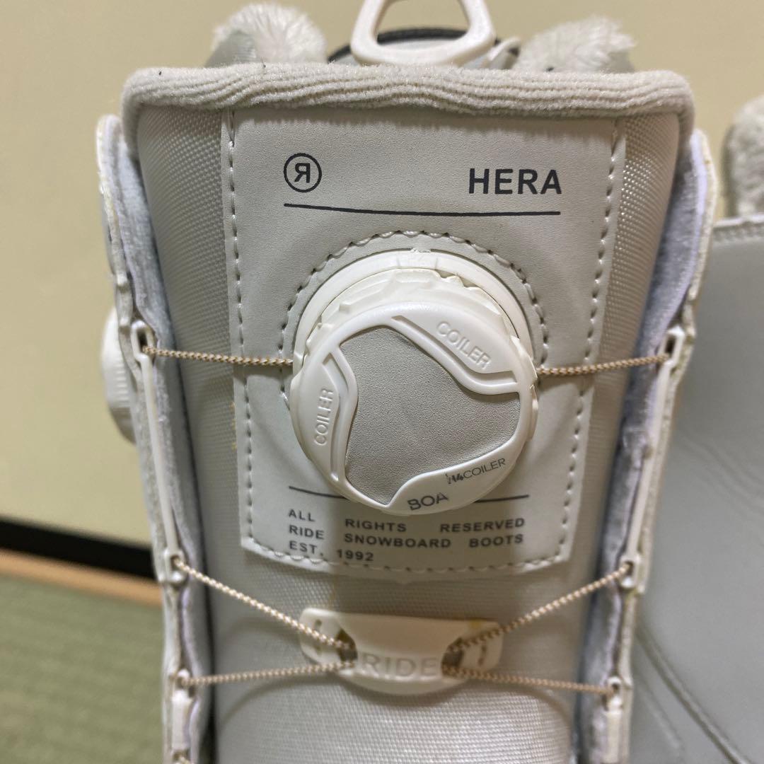 【美品_23-24モデル】RIDE スノボ　HERA　レディース　23.5cm