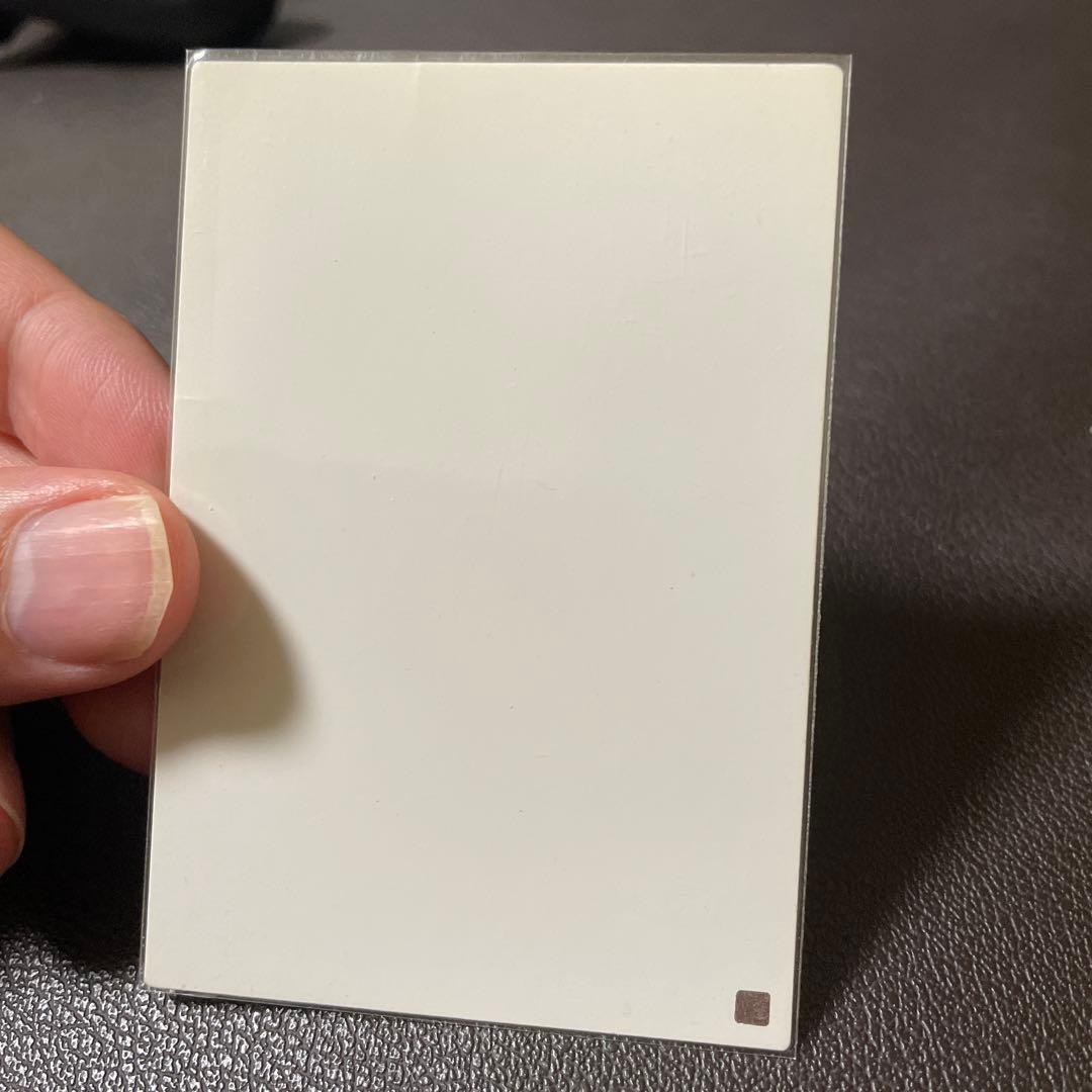 遊戯王　エラーカード　銀シール付き　プリントエラー