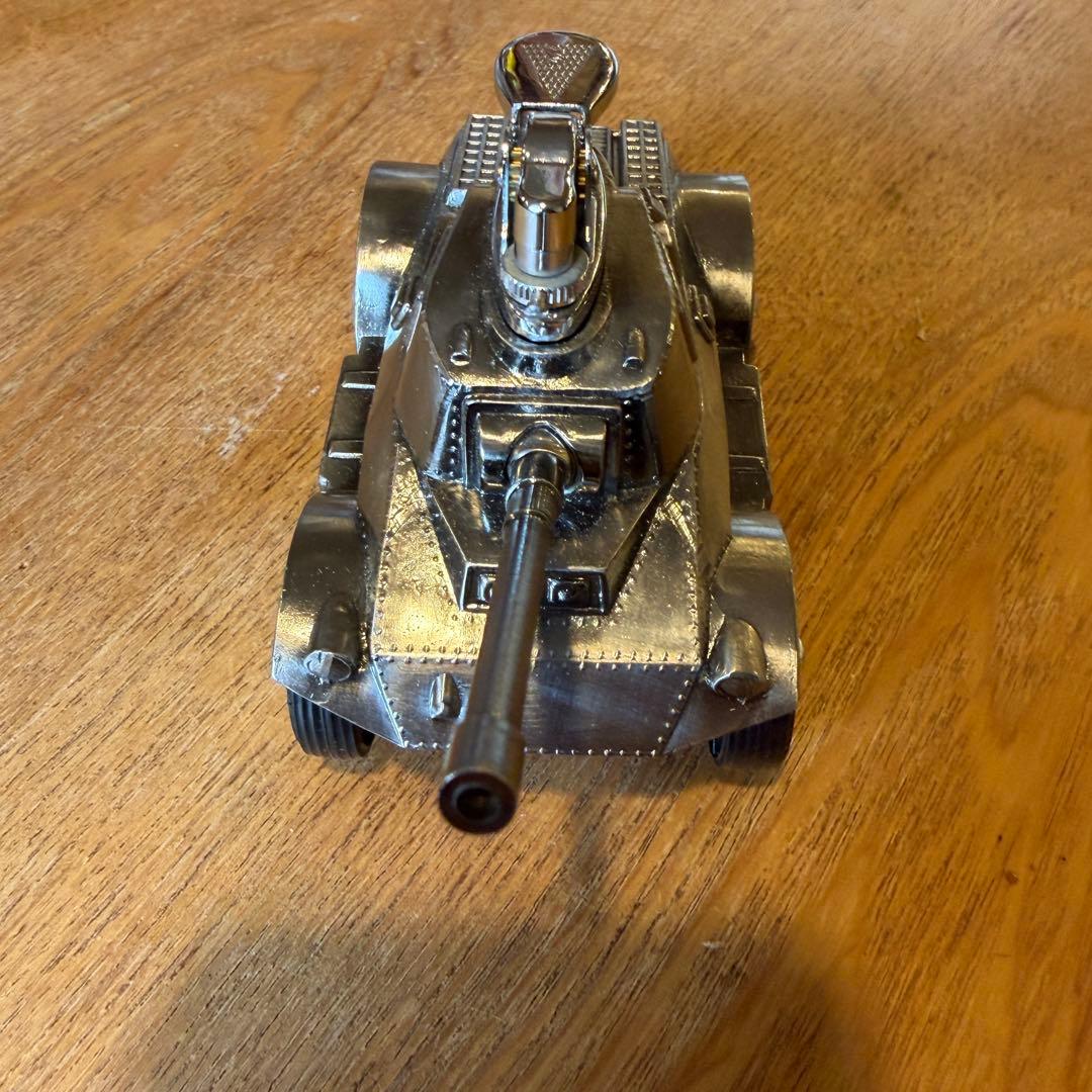 SALADIN MK II 卓上ライター 戦車型 オブジェ メタル製 インテリア