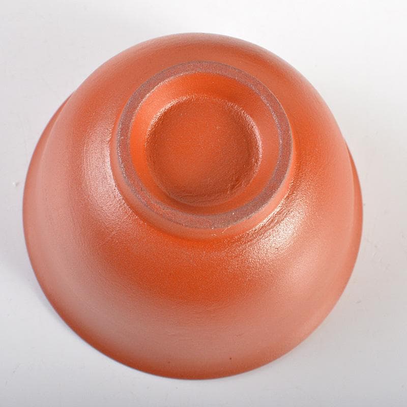 煎茶道具　紫砂　朱泥　内白釉　煎茶碗　20客まとめて　N　6233