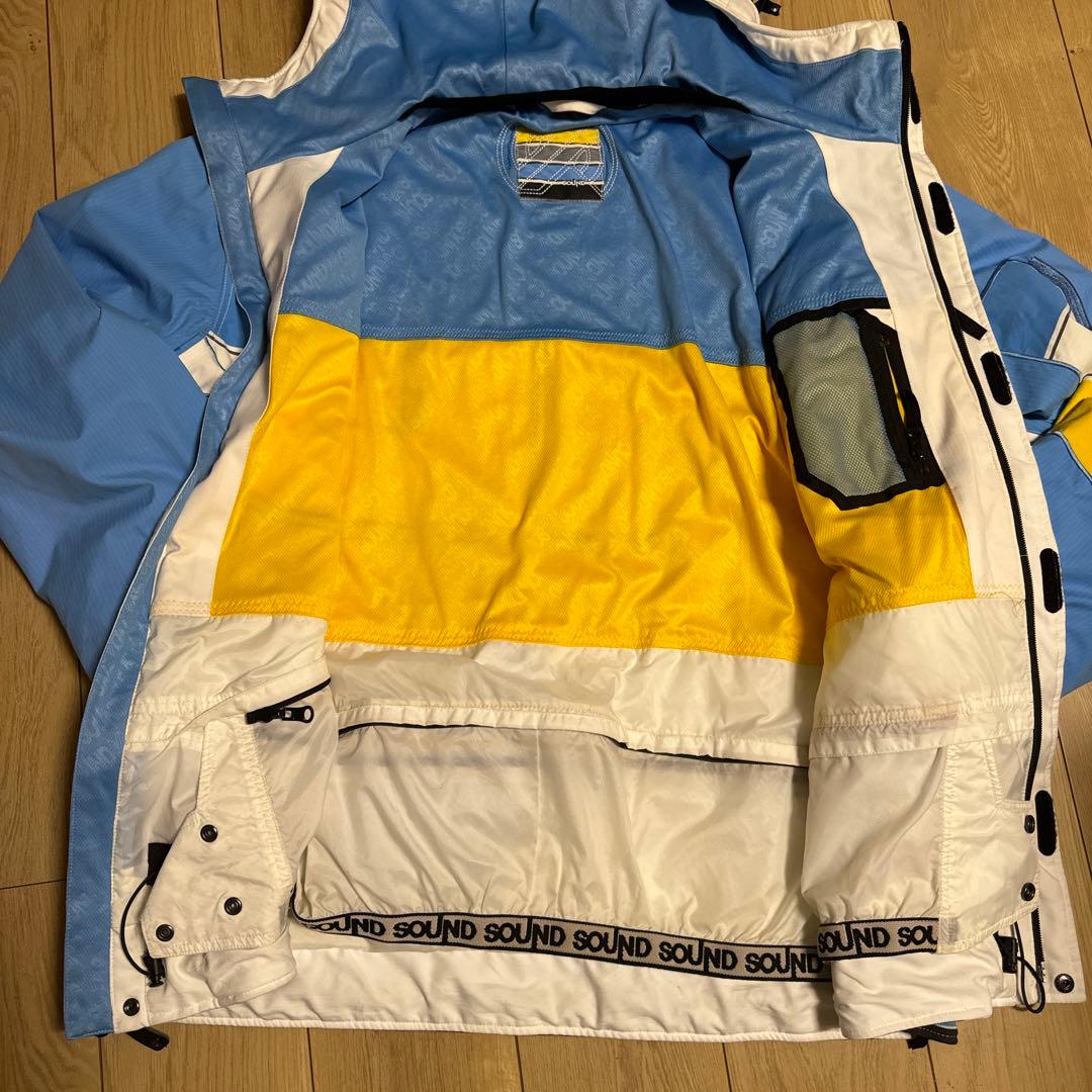 【sound】 サウンド　スノーボードウェア　メンズXL 水色
