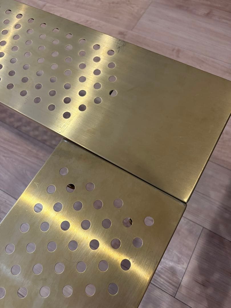 コールマン　ファイヤープレイステーブル　ショップ限定ゴールド　Coleman