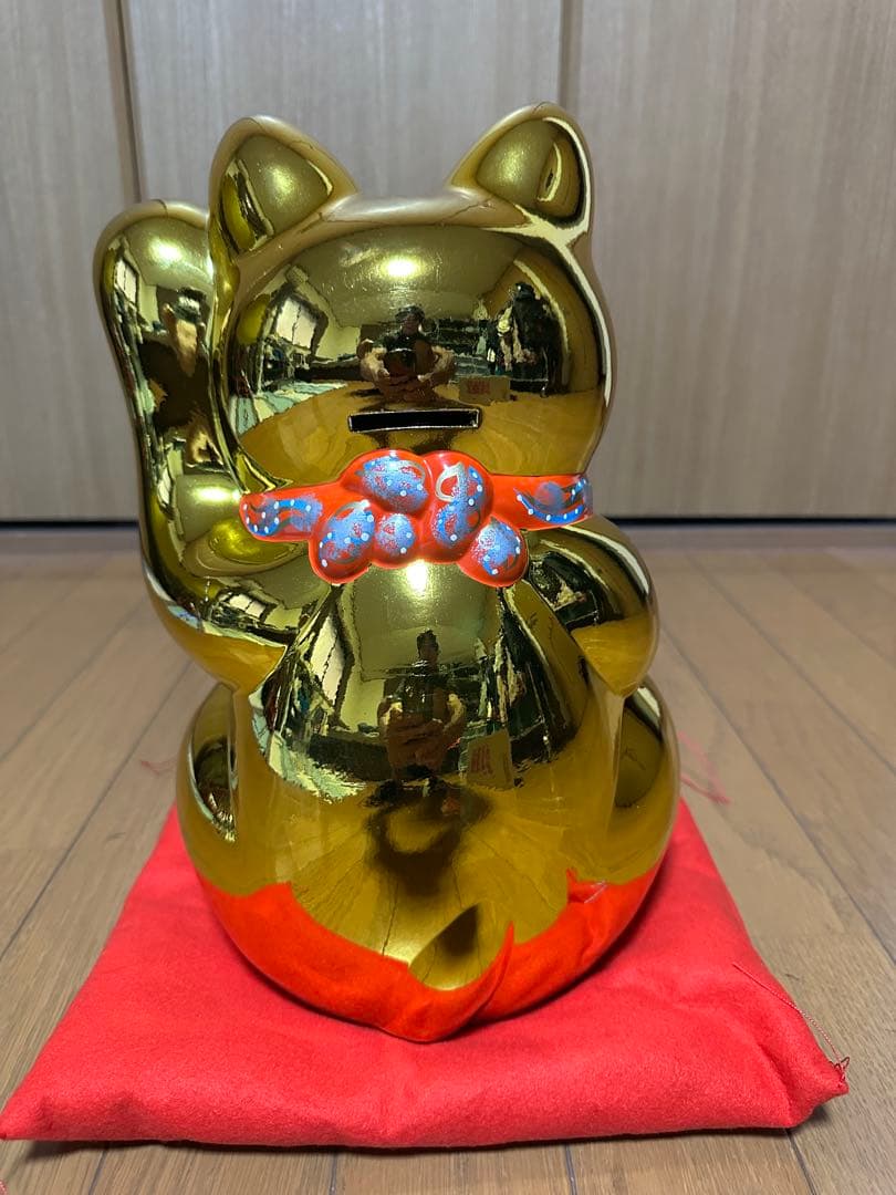 招き猫　常滑焼　10号