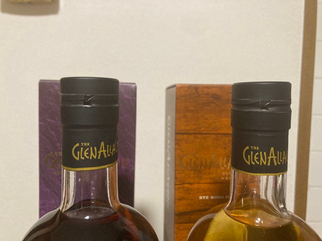 グレンアラヒー 12年 9年 ライ ウッドフィニッシュ 2本セット