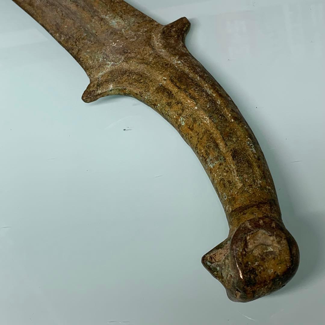 時代物　獸首青銅古剣　古刀　出土　副葬品　アンティーク