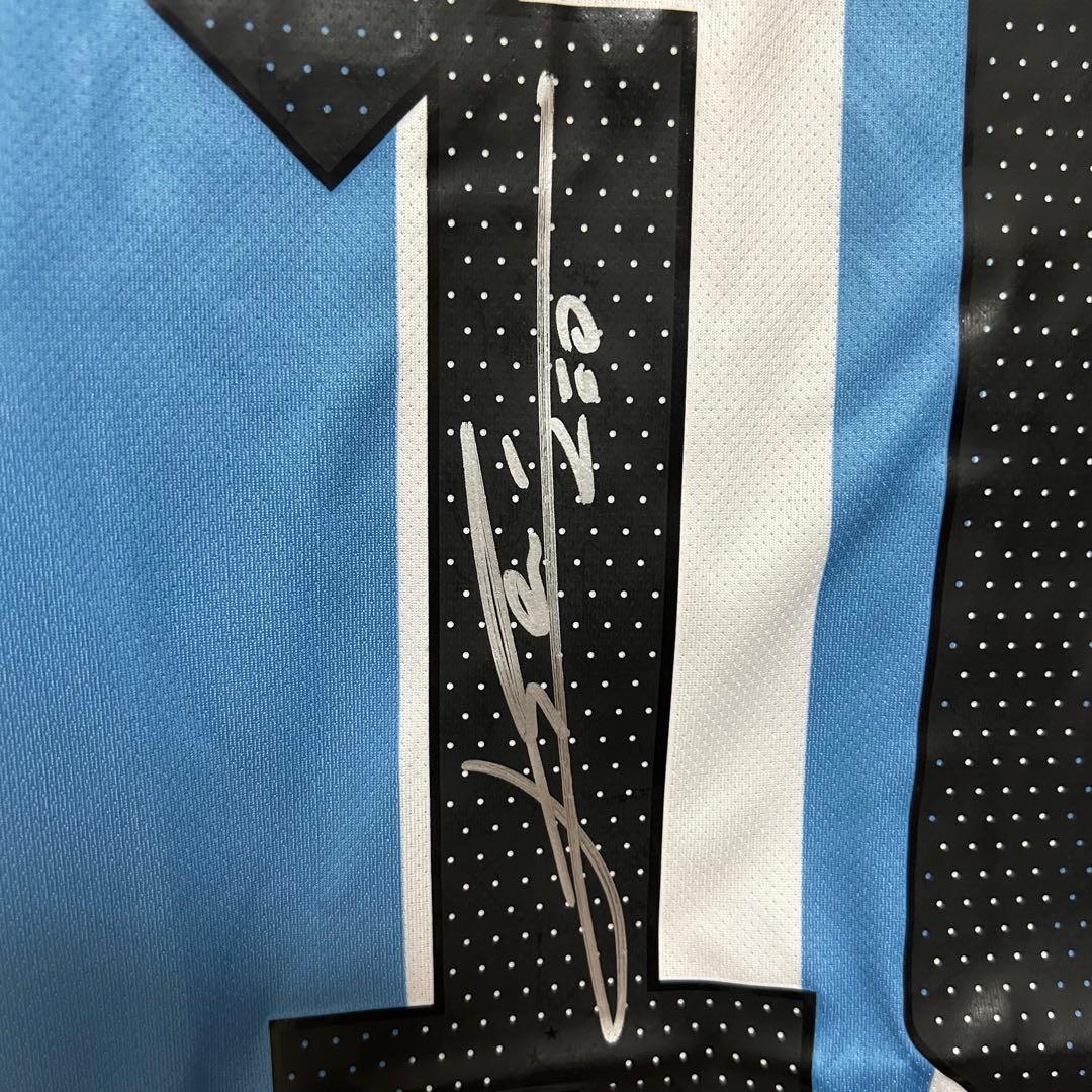 【メッシサイン入りシャツ10番~鑑定書付き~】アルゼンチン代表