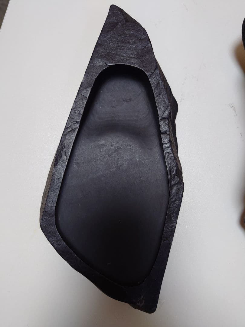 雄勝硯 蓋付き硯　高橋頼母硯店