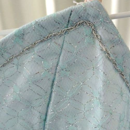 バレエ　チュチュ8着　水色シルバーレース　小学校2・3年生　冠、袖付