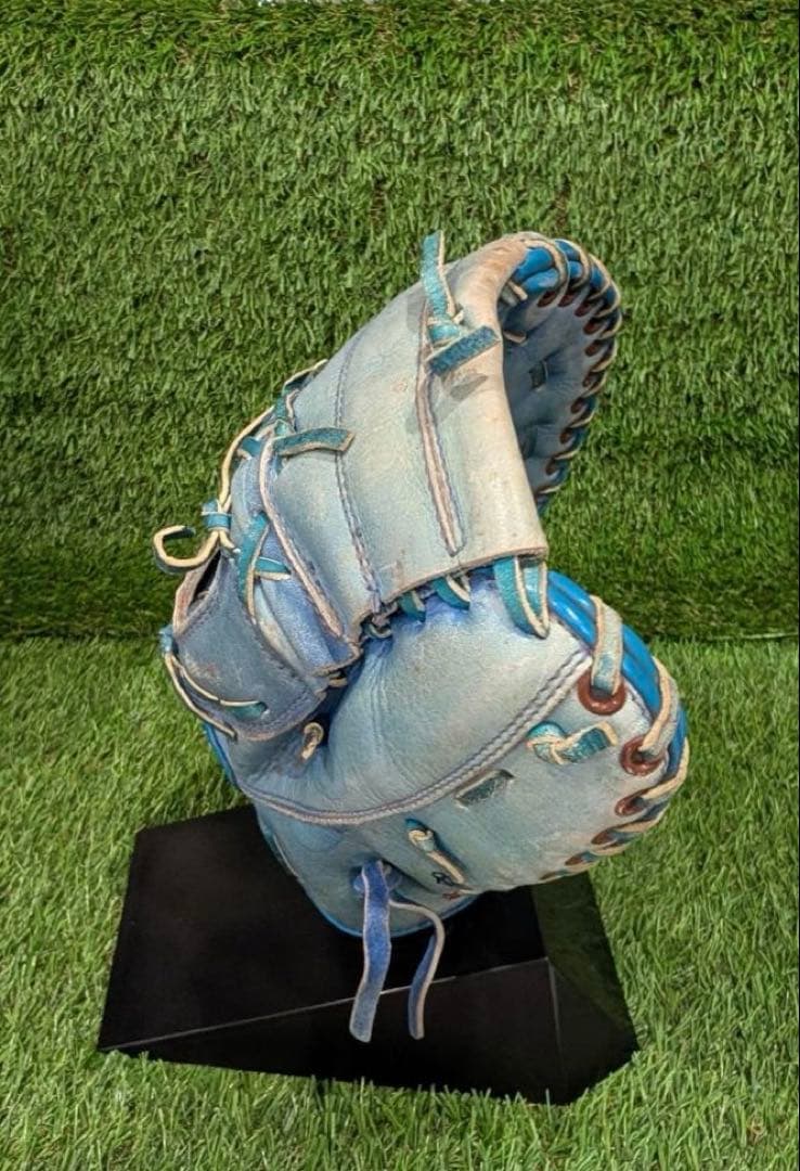 野球ミット　ファーストミット　ゼネラル　ミスタージャイアンツ　王長嶋サイン入り