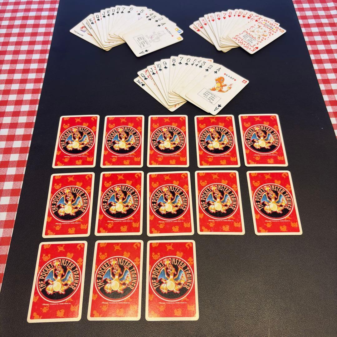 ポケットモンスター トランプカード　赤