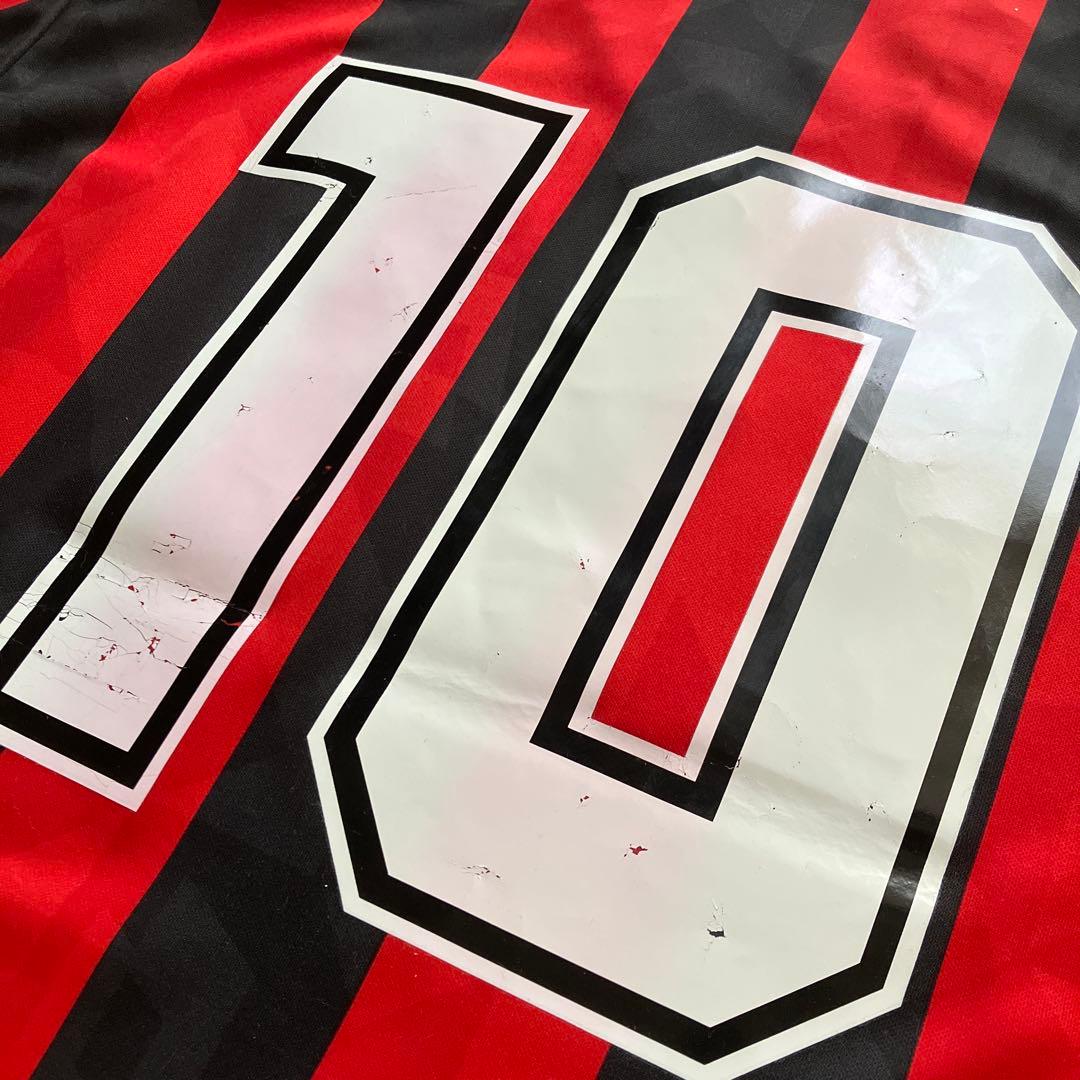 Lotto ACミラン ユニフォーム L イタリア製 OPEL セリエAサッカー