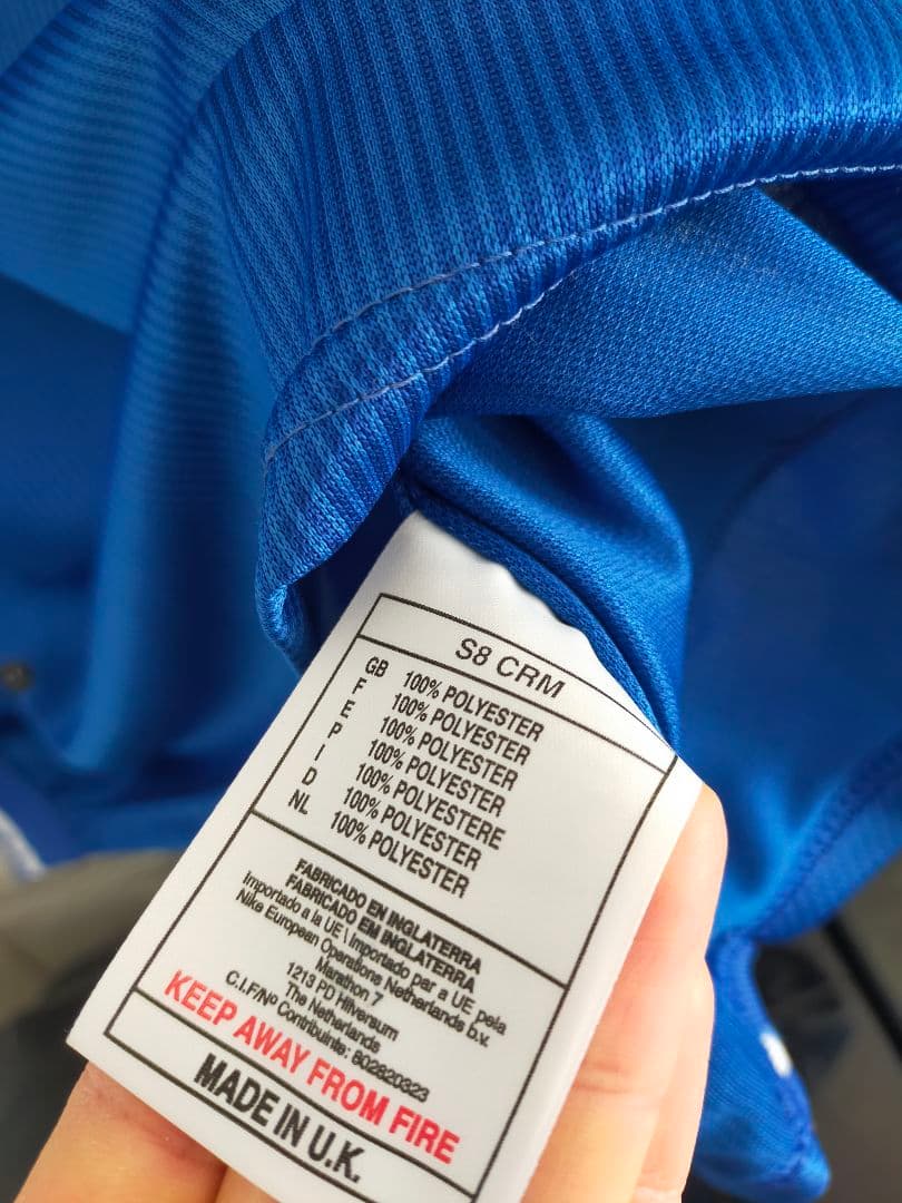 【当時物】ナイキ イタリア代表 1998年 Rバッジョ　青　イギリス製　Mサイズ