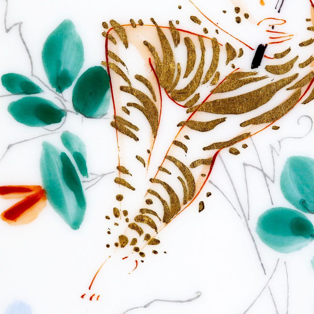 【レア極美品１級】マイセン アラビアンナイト 千夜一夜物語 陶板画 プラーク