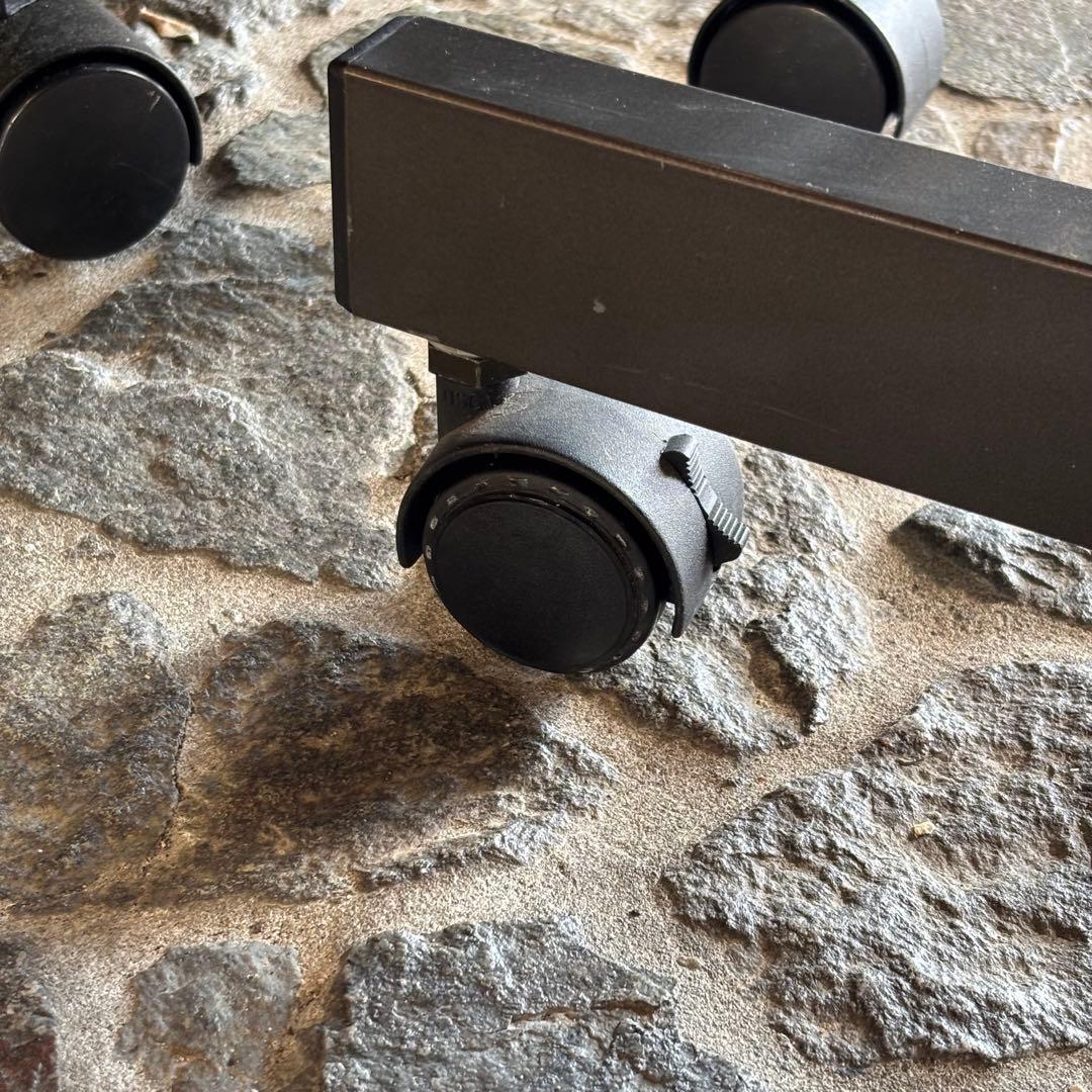 引取限定 NAIKI ナイキ キャスター付き 折りたたみテーブル 事務用品