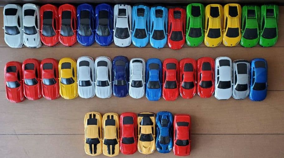 ES✴ 正規ライセンス ダイキャストミニカー 36個 セット