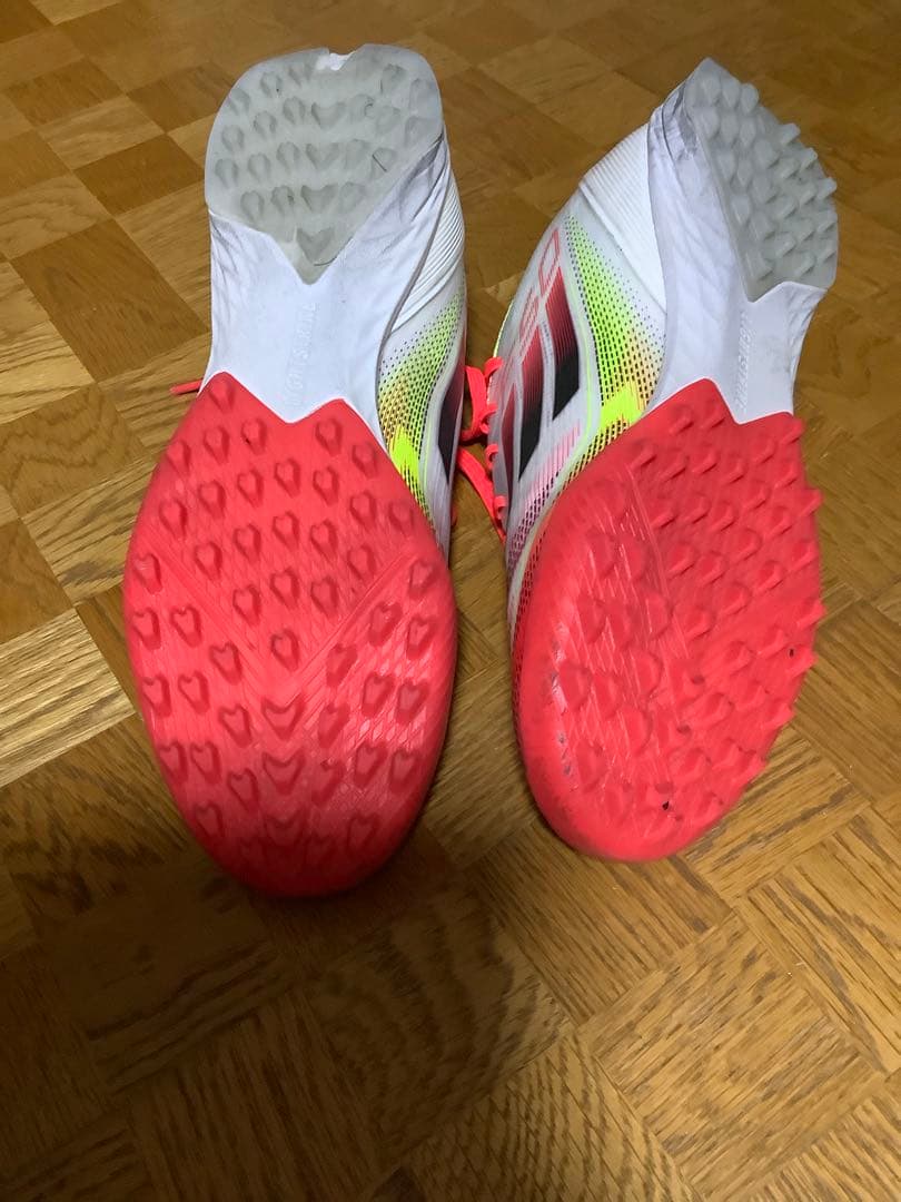 adidas F50 PRO TF ホワイト #10付　24.５cm