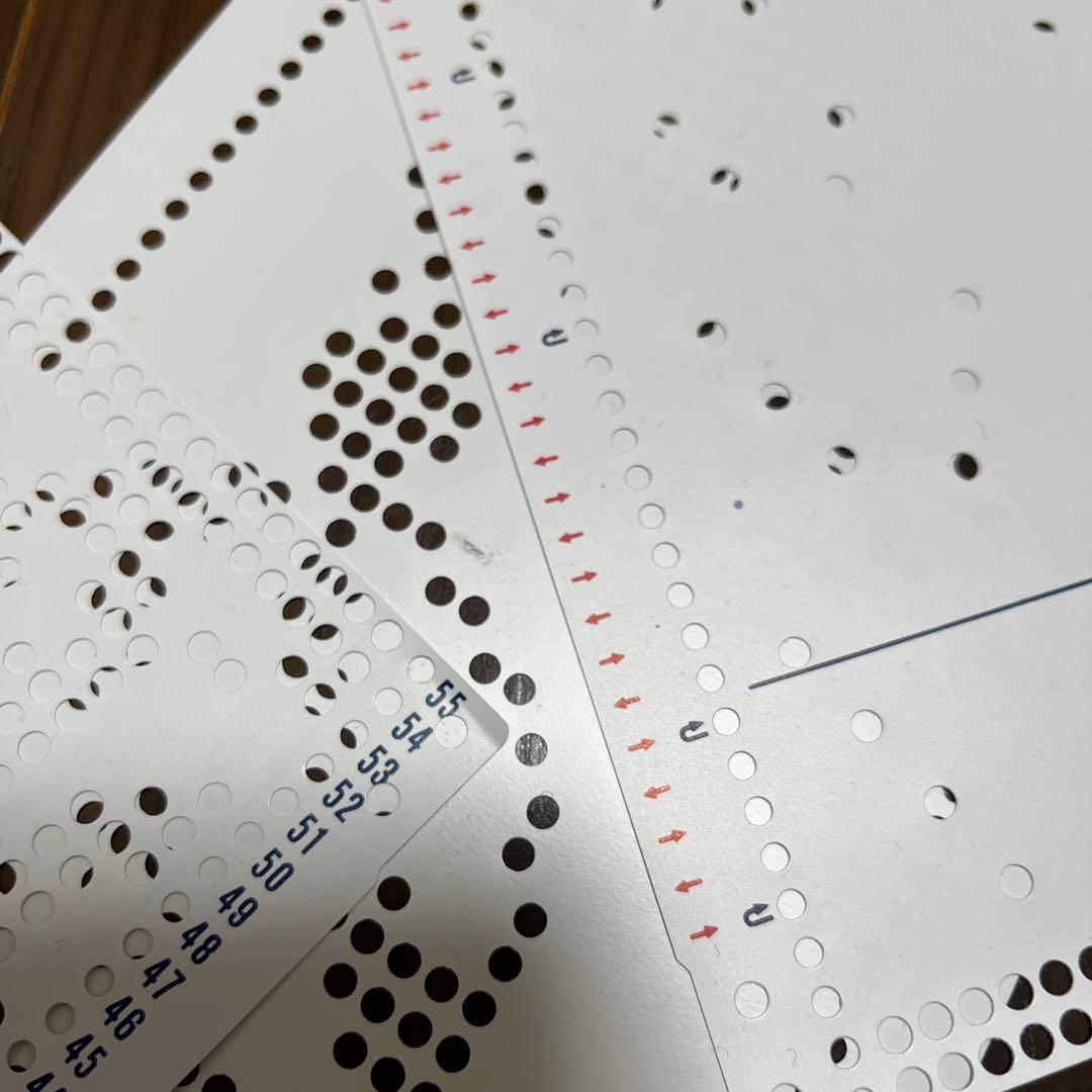 ブラザー　カードパンチャーセット　フリーカードＭ他