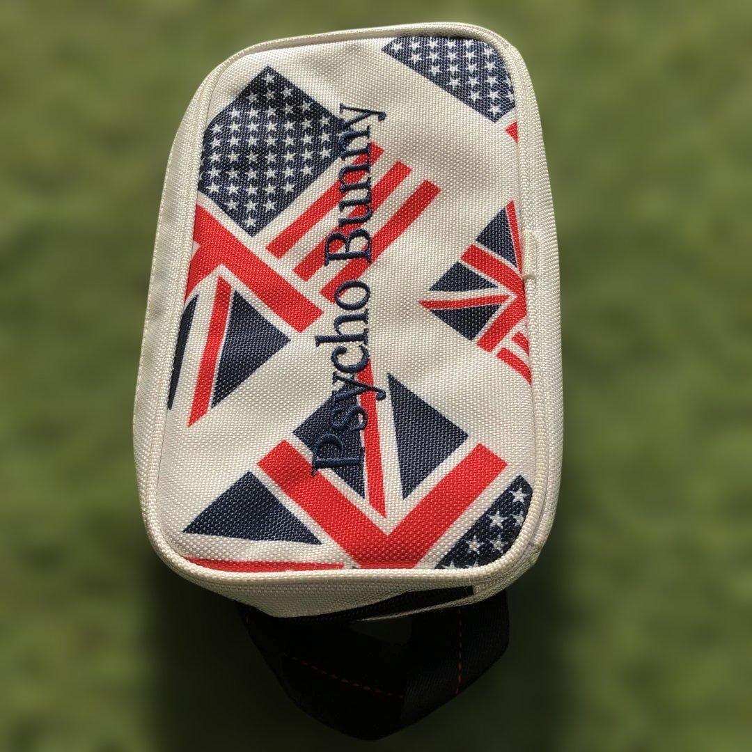 Psycho Bunny 国旗デザインポーチ