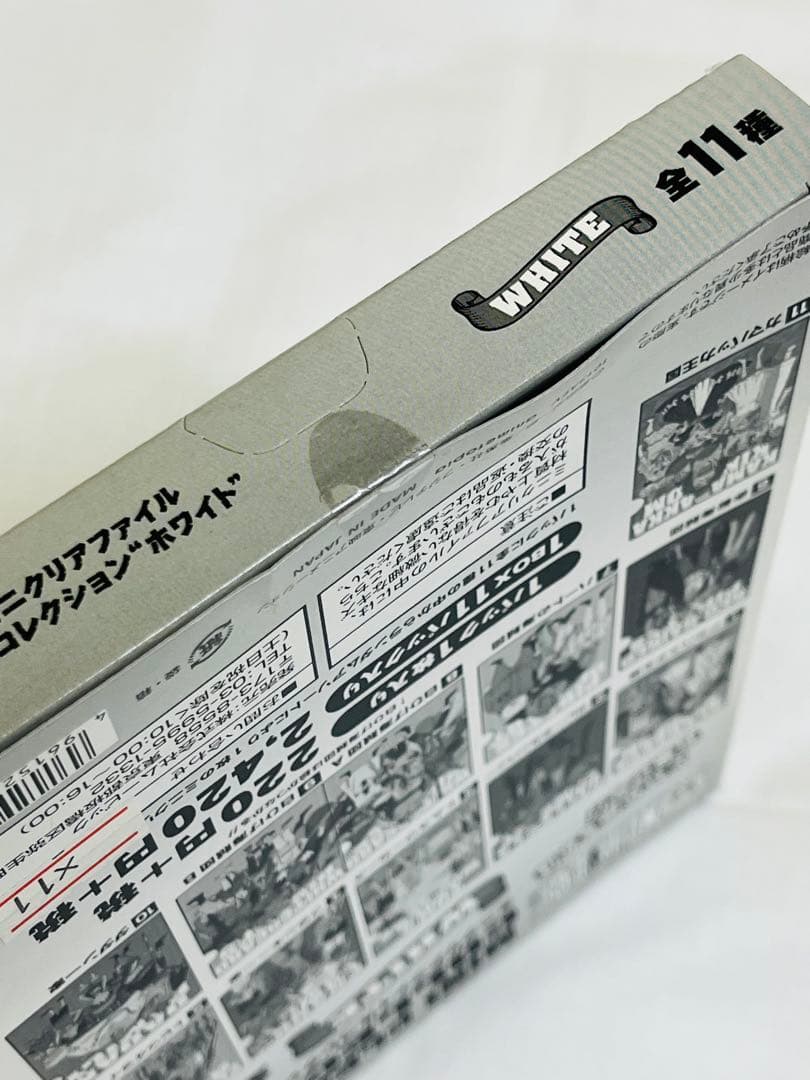 ワンピース ミニクリアファイルコレクション ホワイト WHITE エース マルコ