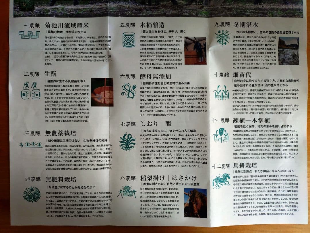 産土 2025 四農醸 山田錦（4本セット）小冊子付