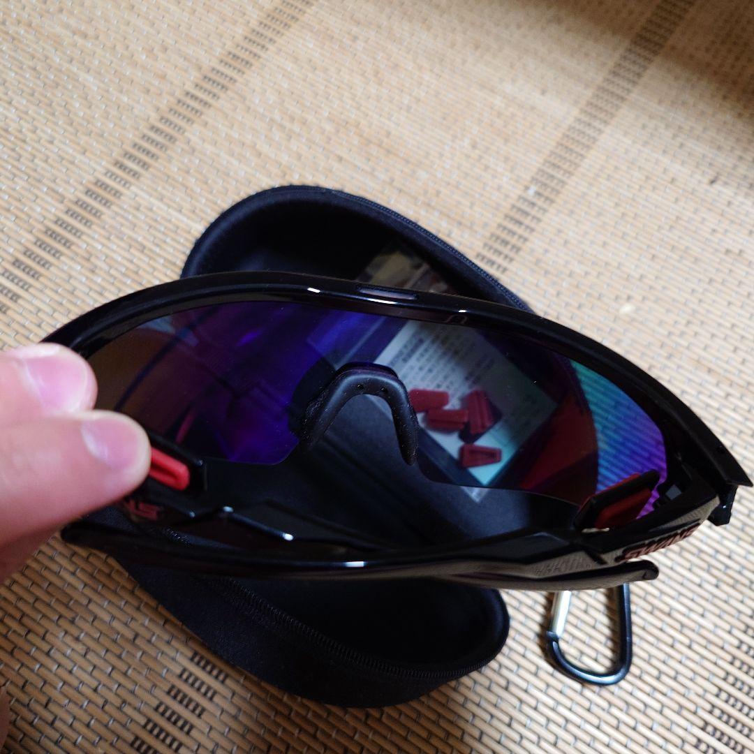 スポーツ用サングラス レインボー