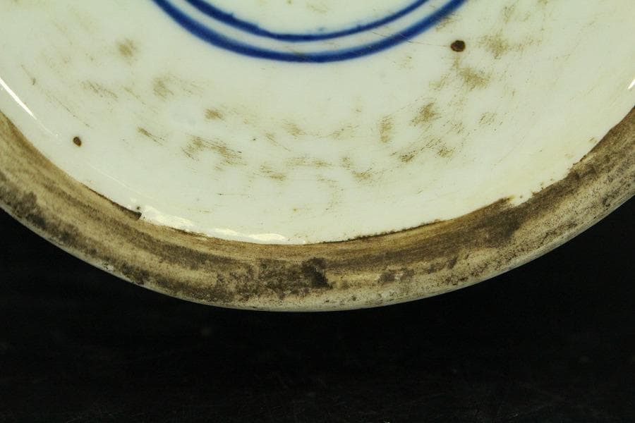 中国美術 青花 瓶人物花鳥紋 瓶 高31cm 希少 (LC138)