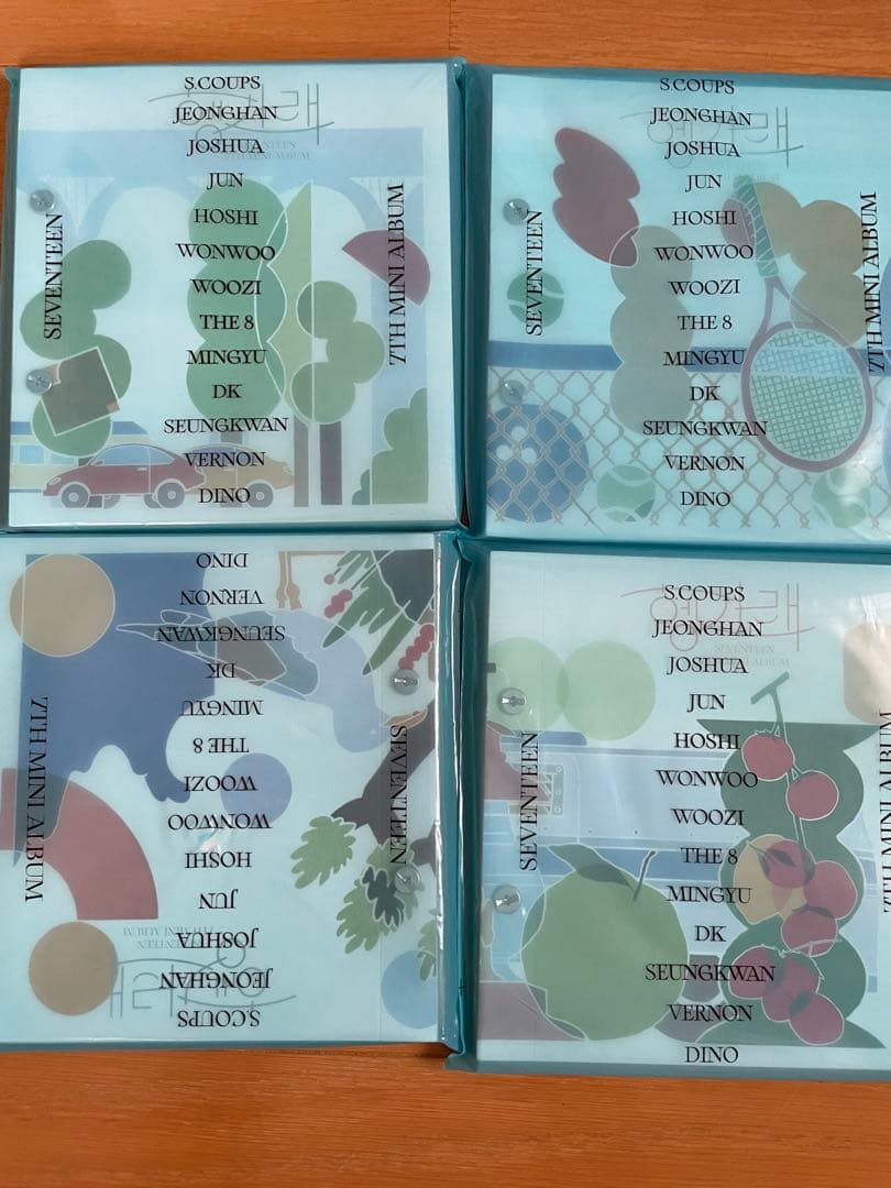 セブチ　ジュン　グッズセット売　トレカ&アルバム&トレカファイル