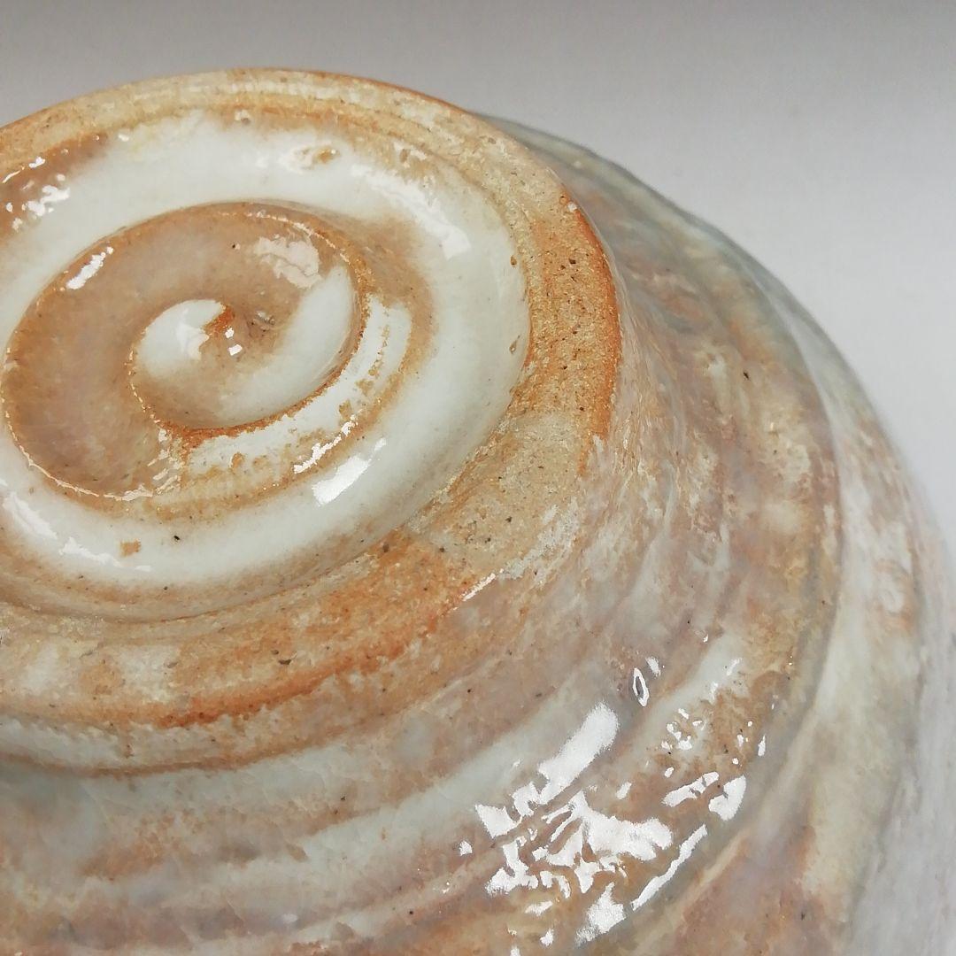 Ｗ２００　茶碗　『風神』『浅見与し三 造』　共箱　抹茶碗　茶道具