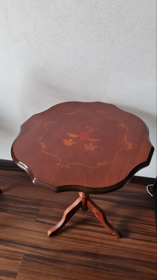 ティーテーブル ブラウン イタリア製