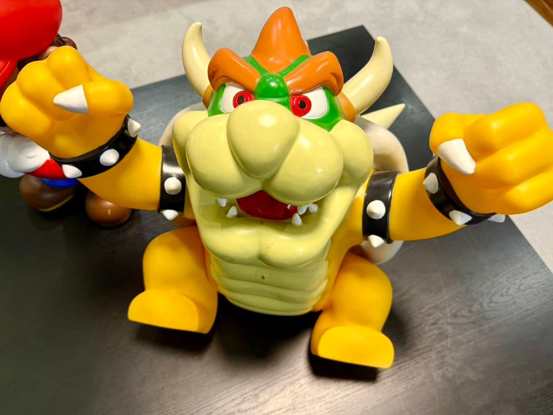 【非売品】マリオパーティ 筐体用ディスプレイ マリオ クッパ 2体セット