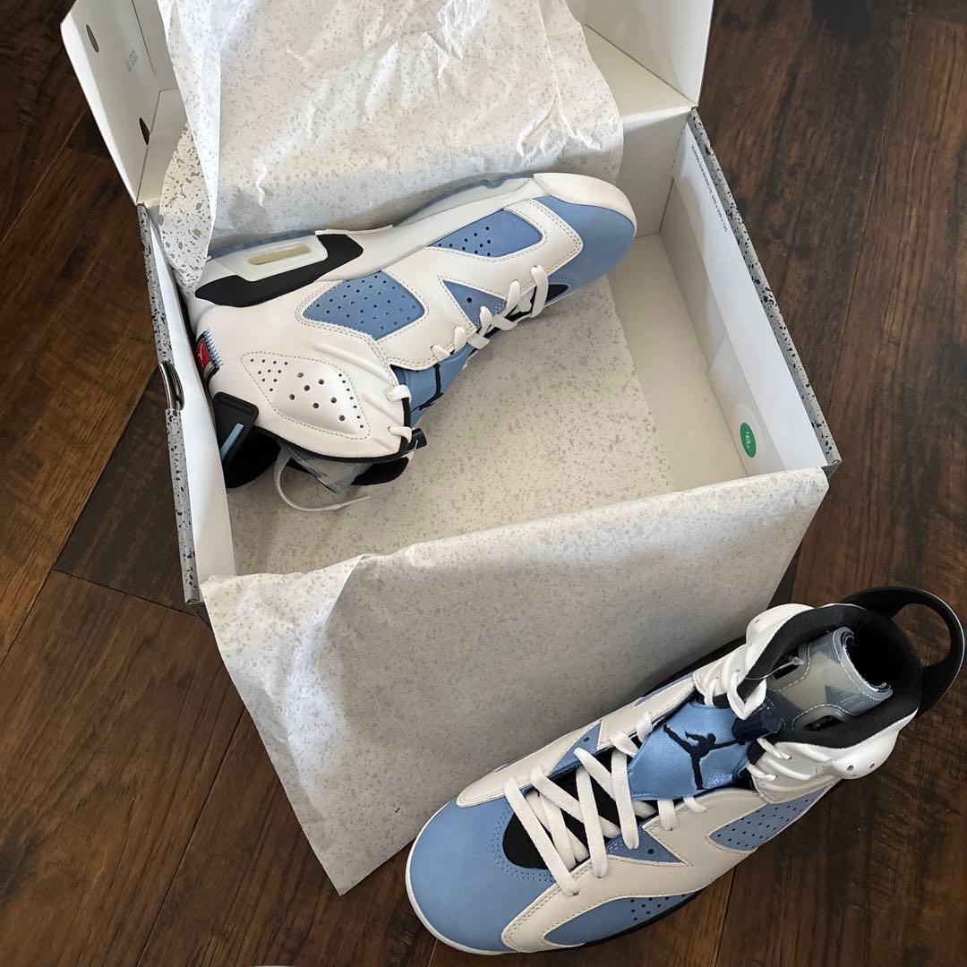 シューズ(男性用) Air Jordan 6 unc 28cm