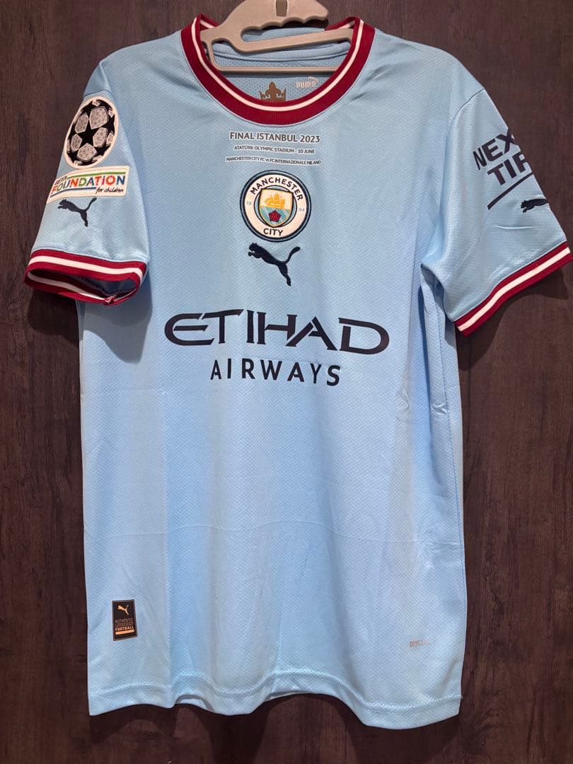 デ・ブライネ　マンチェスターシティ　ユニフォーム