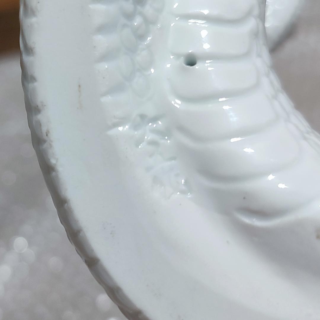 鍋島焼き 白磁 十二支置物 鍋島大五作