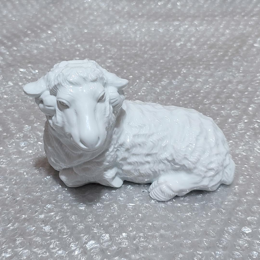 鍋島焼き 白磁 十二支置物 鍋島大五作