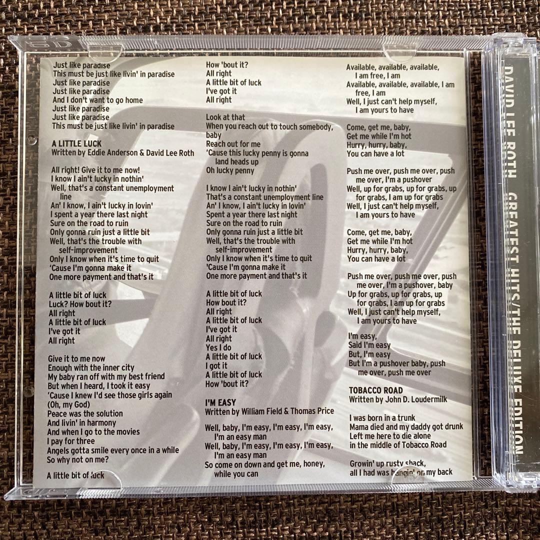 洋楽 David Lee Roth / Greatest Hits Deluxe