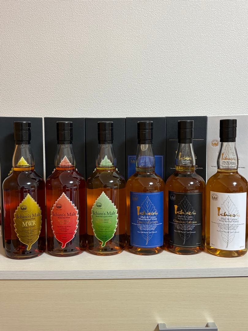 イチローズモルト　6本飲み比べセット（購入希望者特典あり⭐️）