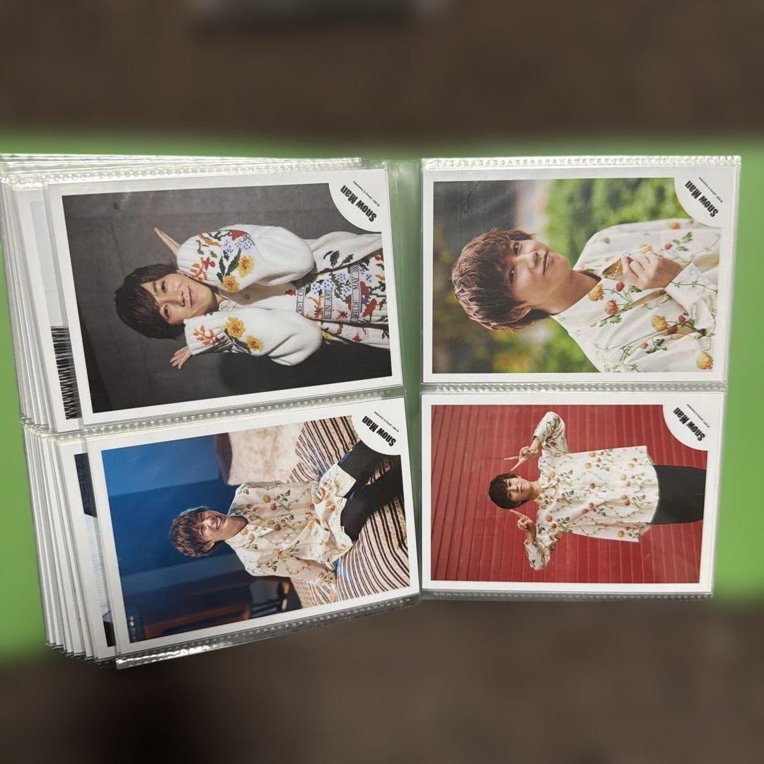 ①Man 阿部亮平 公式写真 80枚セット